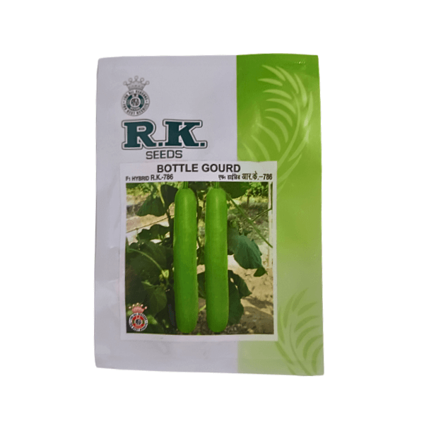 134-1.png R.K (R.K-786) F1 Hybrid Bottle Gourd Seeds Plant - Image 1