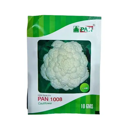 17-1.webp PAN (Pan 1008) F1 Hybrid Cauliflower Best Vegetable Seeds Online India 10gm - Image 1