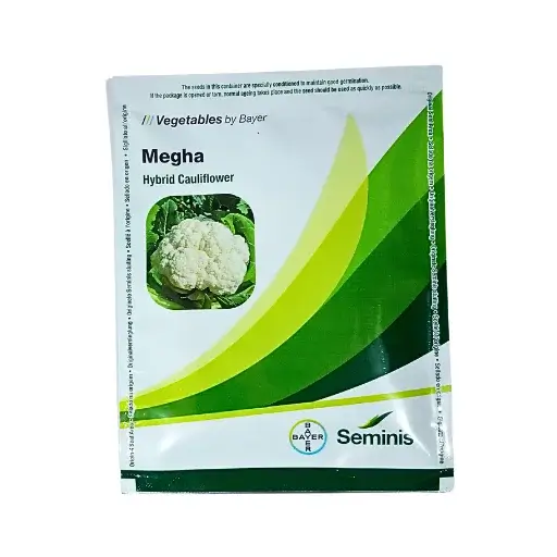 25-1.webp Seminis Bayer Megha Hybrid Cauliflower 10 gm Bayer Vegetable Seeds India - Image 1