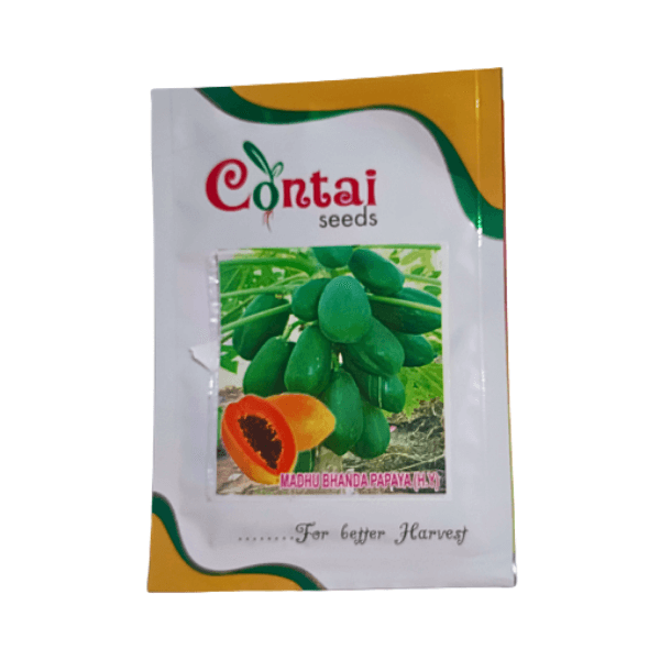 34-1.png Contai HI-YIELD Madhu Bhanda Papaya Vegetable Seeds - Image 1