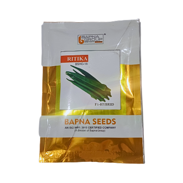 Bapanas-Seeds-F1-Hybrid-Bhindi-Okra-F1-Seeds-1.png Bapana F1 Hybrid Bhindi Okra Organic Vegetable Seeds - Image 1