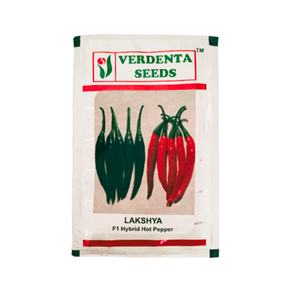Verdenta-Lakshya-F1-Hybrid-Hot-Pepper-Seeds-1.png Verdenta Lakshya F1 Hybrid Hot Pepper Vegetable Seeds - Image 1